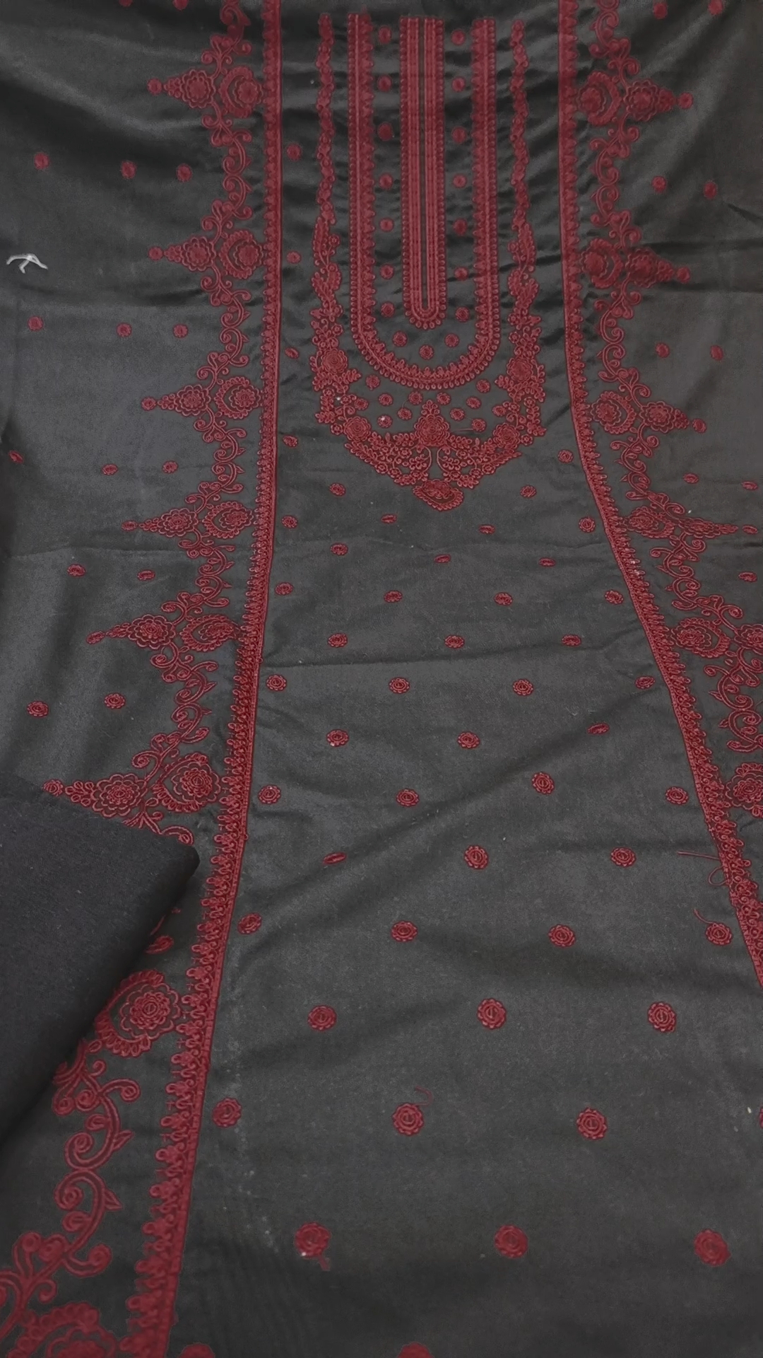 Sale Sale M-686 Rs.1650 Imported Bareeze Embroidery Karandi Khadder Same print Shirt & Truzer 2pc