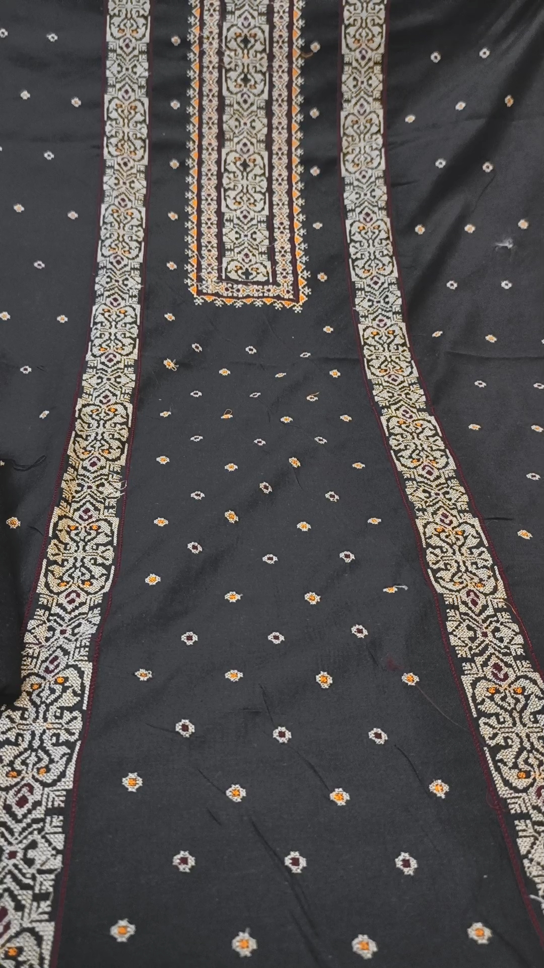 Sale Sale M-683 Rs.1650 Imported Bareeze Embroidery Karandi Khadder Same print Shirt & Truzer 2pc