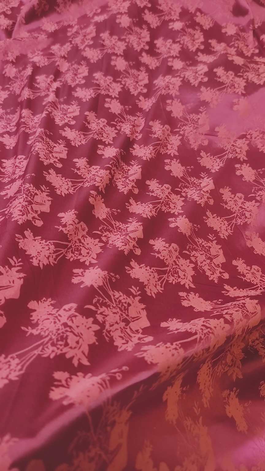🥳 New Arrival M-722  Rs.1790 Imported Viscose Winter 3-D Jacquard China patti Same print Shirt & Truzer 2pc