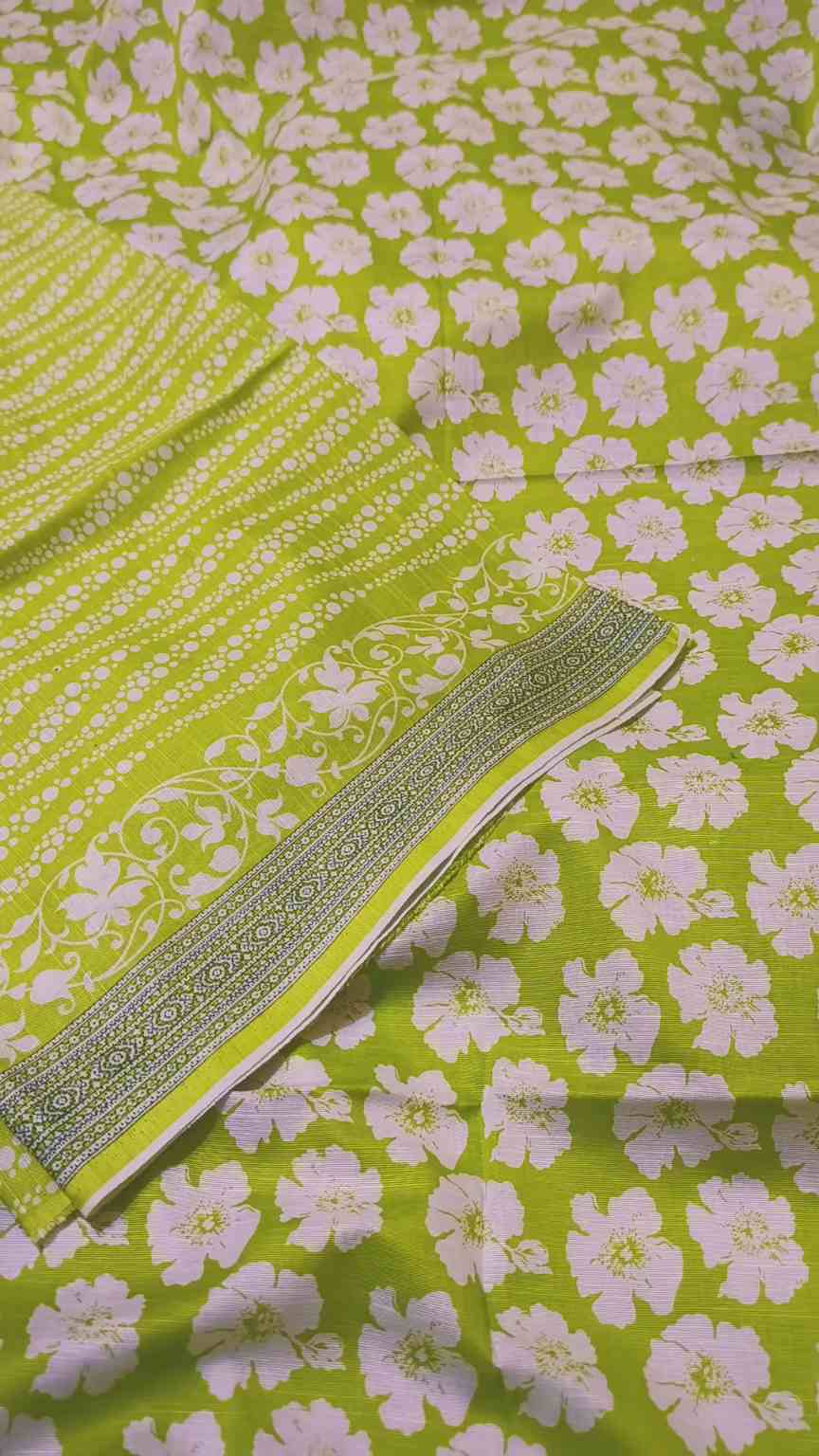 🥳 Sale Sale M-702  Rs.1590 Imported Digital Dorria Soft Khadder Matching print Shirt & Truzer 2pc